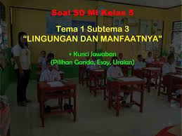 Maybe you would like to learn more about one of these? 35 Soal Kelas 5 Tema 1 Subtema 3 Lingkungan Dan Manfaatnya Jawaban Muttaqin Id