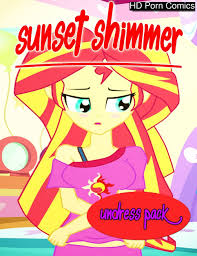 Sunset Shimmer Undress Pack comic porn | HD Porn Comics