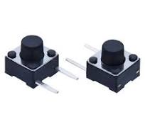 6 X 6 SMT Tactile Push Button Switches 2 Pin 6*6*4.3/5mm SMD Side Press  Tact Switch for PCB 2p 6mm Gull Wing PCB Switch