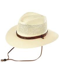 Stetson Men S Airway Uv Protection Western Straw Hat Mens Sun Hats Winter Hats For Men Mens Summer Hats