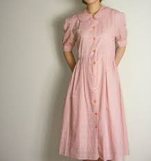 Vintage 1940s Shirtwaist Day Dress Dusty Rose Pink Peter Pan Etsy Dusty Rose Dress Dress Dusty Day Dresses