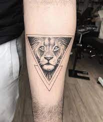Cute Lion Tattoo On Arm Tattoos Lion Tattoo Women Lion Tattoo