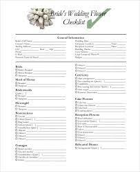 Wedding Flower Checklist Pdf Wedding Checklist Wedding Planning Checklist Simple Wedding Checklist