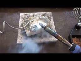 How To Clean Your Soldering Iron Tip With Cat Kerr Youtube Soldering Iron Soldering Stained Glass