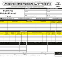 Personalised Landlord/Homeowner Gas Safety Record