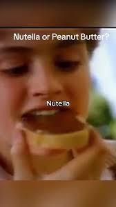 Obviously nutella is far superior... if we go