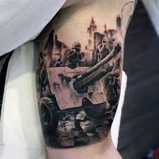 Built from the soldier's inverted rifle, bayonet, boots and helmet, it's not exactly a cross. Top 91 Army Tattoos For Men Ideas 2021 Inspiration Guide