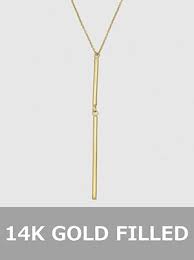 whole jewelry linear bar 14k gold