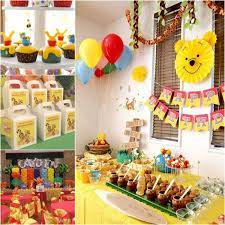 Gâteau d'anniversaire personnalisé avec winnie l'ourson pour les 1 an de bébé. Deco Anniversaire 1 An Quel Theme Choisir Pour La Fete De Votre Loulou Anniversaire Winnie Anniversaire Winnie L Ourson Winnie L Ourson