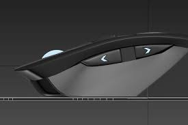 Realistic Gaming Mouse Gaming Mouse Mouse Scene Setup