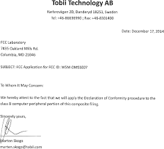 If you don't have microsoft word, you can find similar cover letter templates for google docs. Dmsse07 Dms Se07 Cover Letter Doc Tobii Technology Ab