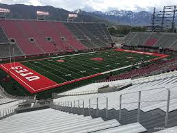 Rice Eccles Stadium Section W17 Rateyourseats Com