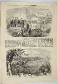 Perth, Western Australia, view from Mount Eliza and article in the Illustrated London News, May 24,1856 | Illustrated London News
