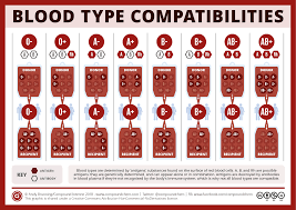 national blood donor month blood type compatibilities