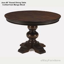 48 in x 48 in x 30.1 in (width x depth x height) all measurements are approximations. 48 Inch Round Dining Table You Ll Love In 2021 Visualhunt
