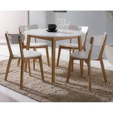 Con base metálica , esta mesa de cristal templado de color negro, es perfecta par a tu salón o comedor y ademas muy. Mesa Redonda Cocina Con 4 Sillas Blanca Amazon Es Hogar Mesas De Cocina Mesas Redondas Cocina Mesas Y Sillas Comedor