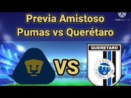 Este es el color de nuestro e. Pumas Vs Queretaro Amistoso 2021 Previa Youtube