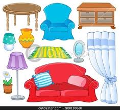 Cartoon blond white boy and cat sitting on a couch and watching tv #1393442 by alex bannykh. Interior Decorating Clipart Wild Country Fine Arts