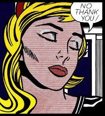 No Thank You 1 Pop Art Design Roy Lichtenstein Pop Art Pop Art Posters