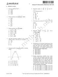 Pembahasan soal un matematika smk teknologi tahun 2011full description. Download Soal Un Smk Matematika 2018 Jurusan Administrasi Perkantoran