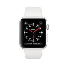 Apple Watch Series 3 Gps Cellular 42mm Silver Aluminium Case With White Sport Band Apple Uk In 2020 Apple Watch Buy Apple Watch Apple Watch Series 3