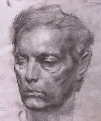 Quick graphite head study demo ✏️