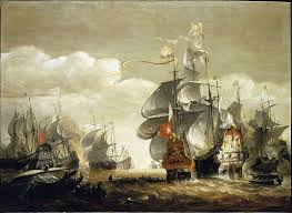 Hendrick Van Minderhout The Battle Of Lowestoft C 1665 Nautical Art Anglo Dutch Wars War Art