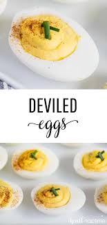 Easy Deviled Eggs Less Than 30 Minutes I Heart Naptime Recipe Recipes Deviled Eggs Deviled Eggs Easy