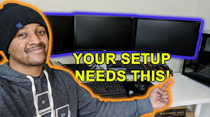 Check spelling or type a new query. 2018 Setup Update Part 2 Triple Monitor Gaming Setup Increase Your Desk Space Youtube