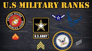 comparing the different ranks in the us military