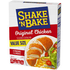 My mom used to make chicken noodle soup a lot when i was growing up, but i always felt like there was too much broth and not enough other creamy chicken and noodles is one of my families favorite dinners! Shake N Bake Original Chicken Seasoned Coating Mix 4 Ct Packets Walmart Com Walmart Com