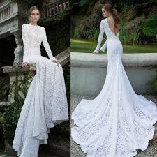 Vintage Lace Wedding Dress Long Sleeve Backless Bridal Gowns From China 2016 Mermaid White Ves Backless Bridal Gowns Wedding Dresses Lace Wedding Dress Vintage