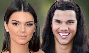 Taylor lautner isn't reprising his role as sharkboy in the sequel, and people didn't hold back. Taylor Lautner Hilariously Reveals Kendall Jenner Was Jacob Black S Hair Inspiration Daily Mail Online