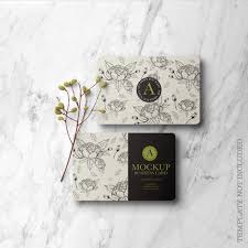 Download Floral Business Card Mockup For Free In 2020 Free Business Card Mockup Business Card Mock Up Business Card Layout Design