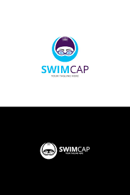 Swim Cap Logo Template 72106 Templatemonster Cap Logo Logo Templates Swim Caps
