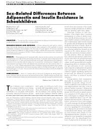 ***must convert grams into calories (which i don't know how to do!!)****nutrition factsserving size 3 cookies (3.4g/12 oz)servings per container : Pdf Sex Related Differences Between Adiponectin And Insulin Resistance In Schoolchildren