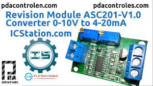 Also v * i = 10 * 0.02 = 0.2w so a standard 0.25w resistor will work. Review Module Acs201 V1 0 Converter 0 10v To 4 20ma Icstation Com Pdacontrol Youtube