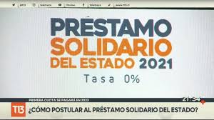 ¿cuándo y cómo puedo cobrarlo? Primera Cuota Se Pagara En 2023 Como Postular Al Prestamo Solidario Del Estado Youtube