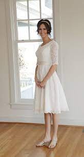 Stacy Short Lace Modest The Epoch Collection Modest Lace Wedding Dresses Short Wedding Dress Wedding Dresses Lace