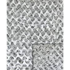 Filet de camouflage forêt en rouleau pour extérieur filet 3d réversible résistant : Filet Camouflage Blanc Avec Maille 6mx3m