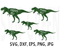 T Rex Family Dinosaur Birthdays Svg Kids Shirt Svg Mommy Daddy Brother Sister Baby Rex Svg Dinosaurs Clipart Set De Svg Kids Dinosaur Birthday Family Birthdays