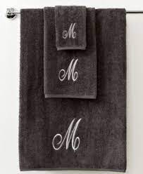 Alibaba.com offers 1,611 monogrammed bath mat products. Avanti Bath Towels Monogram Initial Script Granite And Silver Collection Reviews Bath Towels Bed Bath Macy S
