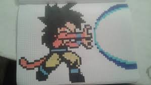 Les Brico D Elo Dessin Pixel Pixel Art Sangoku Coloriage Pixel Art