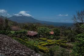 In Paradisiacal Nicaragua Contemplating A Canal Lake Nicaragua Nicaragua Ometepe