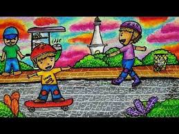 Cara Menggambar Dan Mewarnai Tema Tugu Monas Kota Jakarta Youtube Gambar Cara Menggambar Gambar Kota