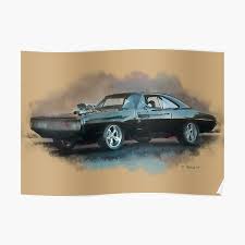 The 1957 nascar grand national series saw driver buck baker win his second consecutive nascar grand national series championship. Muscle Car Posters Redbubble