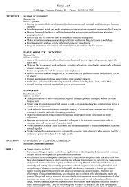 Economist Resume Samples Velvet Jobs