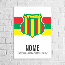 Notícias sobre o sampaio corrêa futebol clube. Placa Decorativa Personalizada Sampaio Correa Talim Placa Decorativa Magazine Luiza