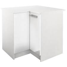 Un large choix de modèles et coloris en promotion toute l'année la cuisine est une pièce essentielle et bien l'aménager demande de réfléchir à tous ses aspects. Start Meuble De Cuisine Bas D Angle Avec Plan De Travail L 88 X P 88 Cm Blanc Brillant Cdiscount Maison