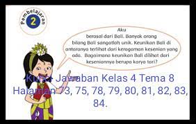 Kunci jawaban lks bahasa jawa kelas 7 semester 2 halaman 8 kunci jawaban lks bahasa jawa kelas 8 semester 2 kurikulum 2013. Kunci Jawaban Buku Tematik Siswa Kelas 4 Tema 8 Subtema 2 Pembelajaran 2 Halaman 73 75 78 79 80 81 82 83 84 Info Pesilat